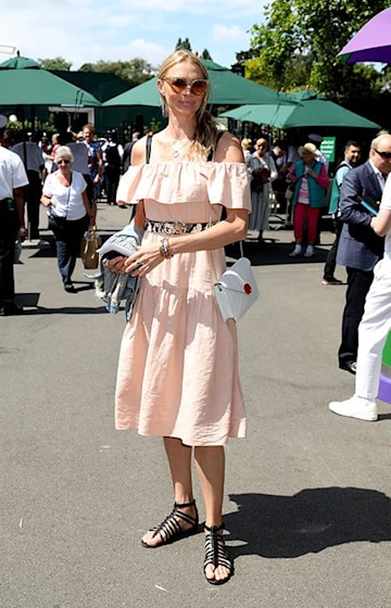 33 stylish celebrities at Wimbledon 2019: From Pippa Middleton to Geri ...
