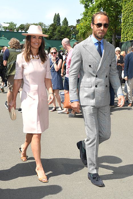 Pippa Middleton Joins Brother James At Wimbledon And WOWS In Stella ...