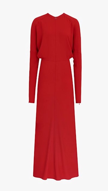 Victoria Beckham just wore an INSANE red dress and we really, really ...