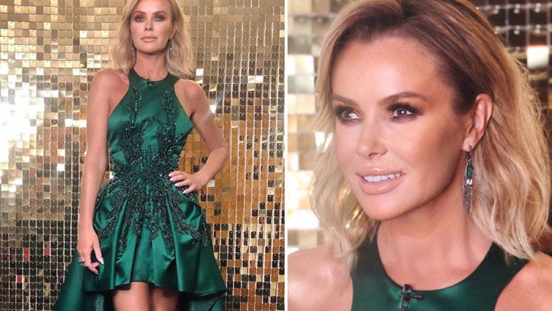 Amanda Holden Looked Gorgeous In Green On Britain S Got Talent The Champions Hello