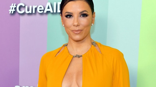 Eva Longoria steps out in the most daring dress at the amfAR Gala in LA 
