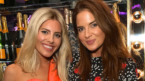 Binky Felstead supports pal Mollie King on her new fashion campaign