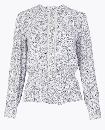 Holly Willoughby's new Marks & Spencer floral blouse is AMAZING with ...