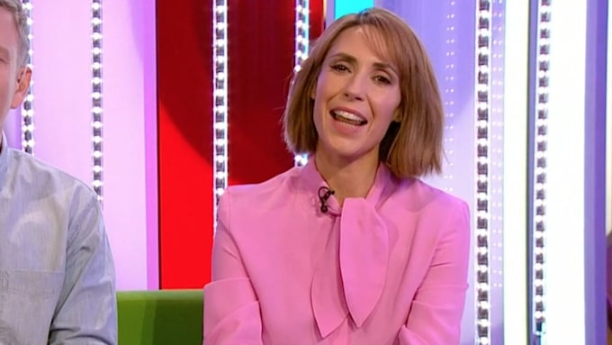The One Show Alex Jones Stuns In Candy Pink And Other Stories Blouse Hello 6916