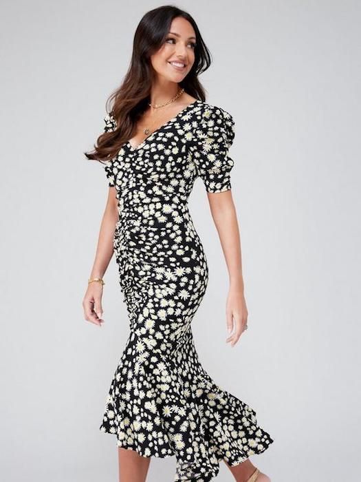 michelle keegan spotty dress