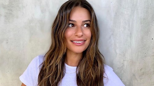 Pregnant Lea Michele keeps cool in a white maternity dress perfect for heatwave weather