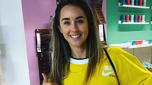 Peter Andre's wife Emily just rocked the yellow tracksuit we didn't know we needed