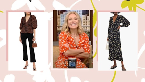 Love Kelly Ripa's style? We've found her go-to fashion brand Ganni on sale