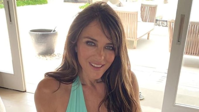 elizabeth hurley maldives