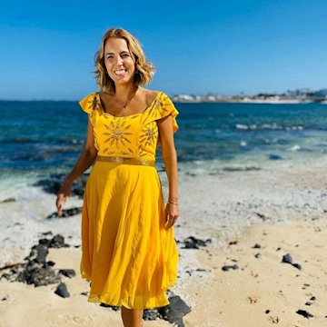 A Place in the Sun star Jasmine Harman's dress has the most surprising ...