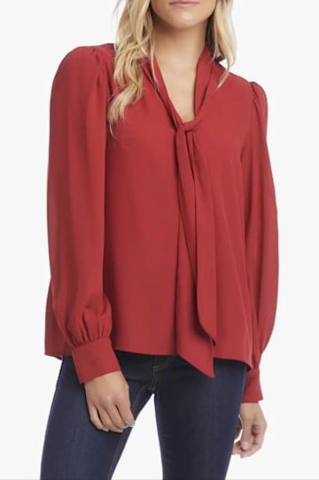 red-blouse
