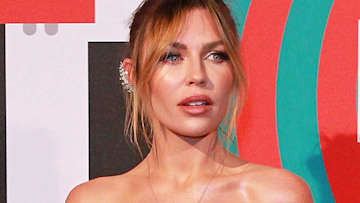 Abbey Clancy poses topless in statement 70s flares – and wow | HELLO!