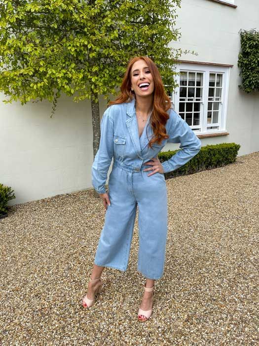 stacey solomon denim jumpsuit