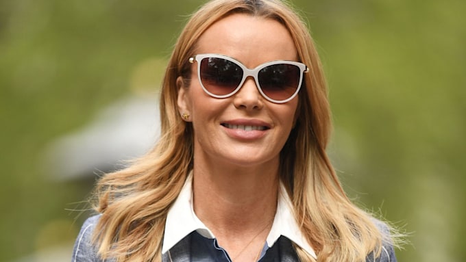 Amanda Holden is the ultimate girl boss in figure-flattering flares