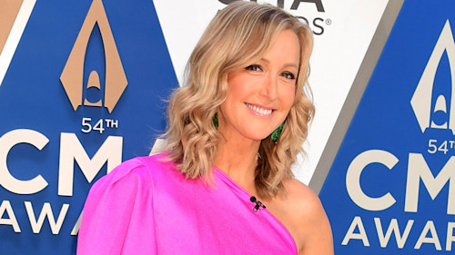 Lara Spencer shows off chic birthday look in flirty floral summer dress – and it's on sale