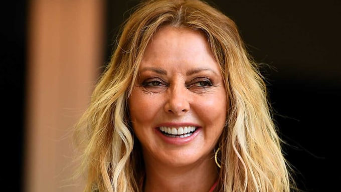 Carol Vorderman 60 Showcases Her Curves In Skin Tight Workout Outfit