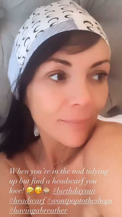 Martine McCutcheon causes a stir as she poses nude in new video | HELLO!