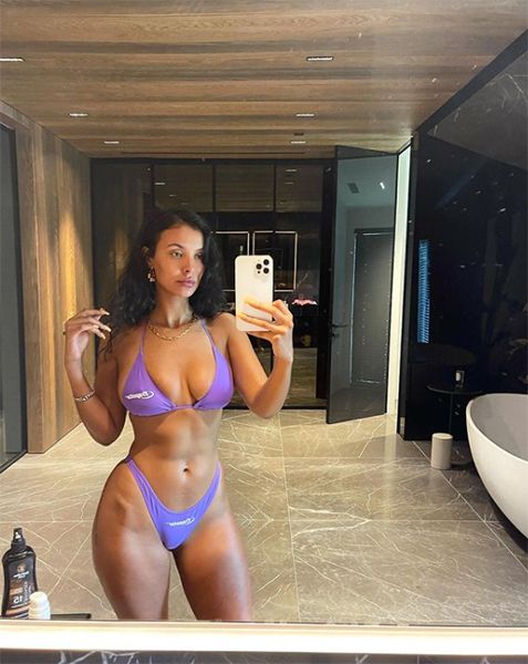 Maya Jama leaves fans speechless as she bares abs in beautiful bikini |  HELLO!