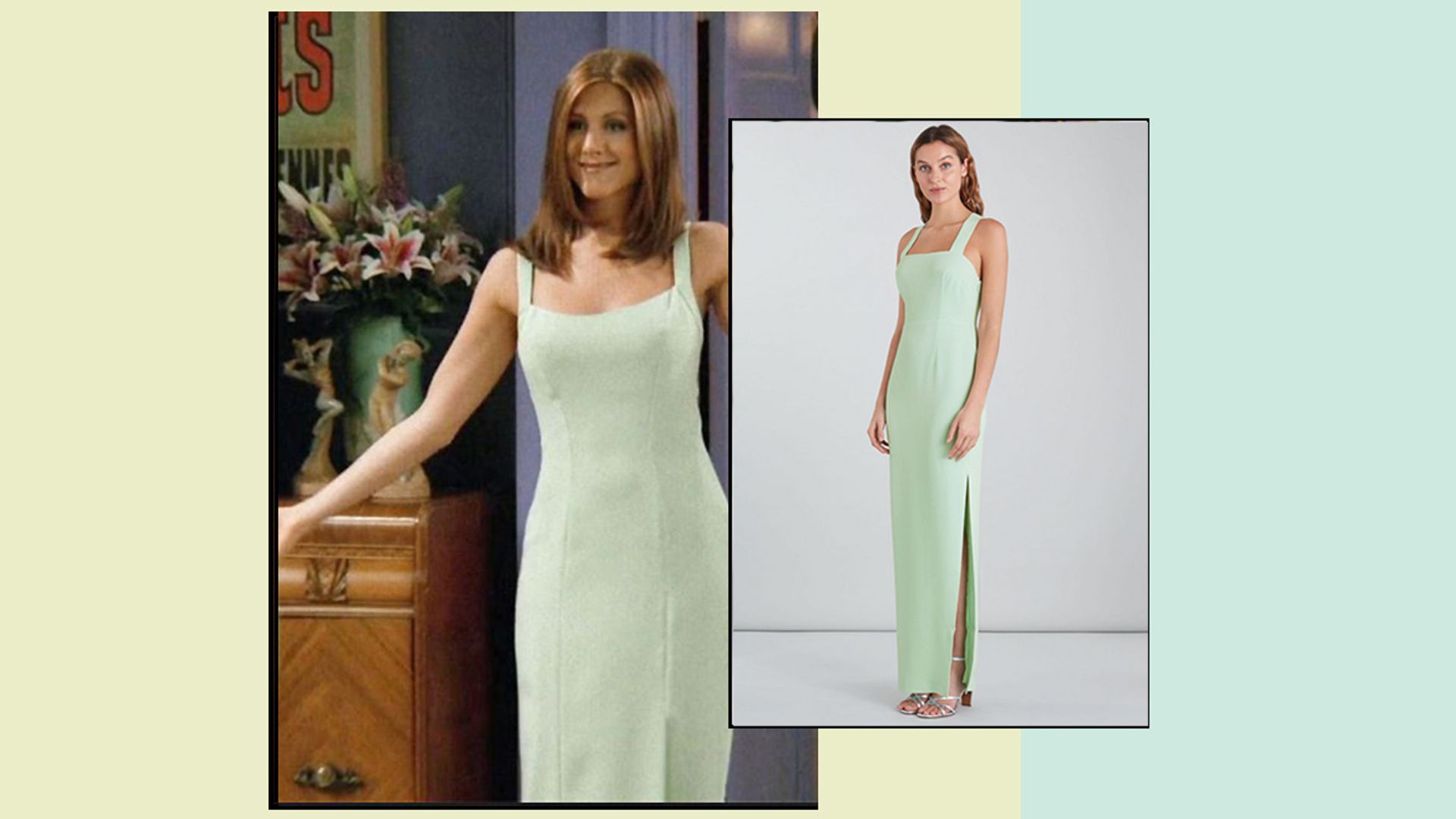 jennifer aniston friends dress