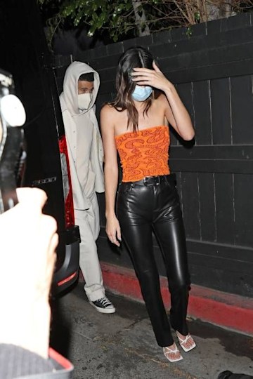 Contempt Four Monkey Kendall Jenner stuns in a silky slip dress we want asap on date night with  boyfriend Devin Booker | HELLO!