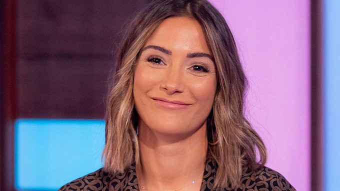 Loose Women's Frankie Bridge drives fans wild in slinky shirt dress ...