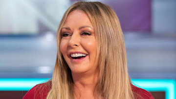 Carol Vorderman stuns in sculpting leggings and sports bra snap - with ...