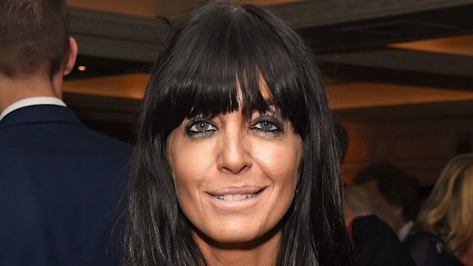 Claudia Winkleman commands attention in sparkly black dress for ...