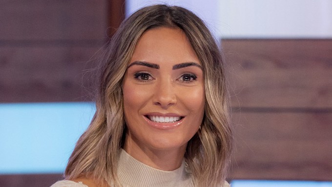 Frankie Bridge stuns on Loose Women with slinky cut-out top - and new