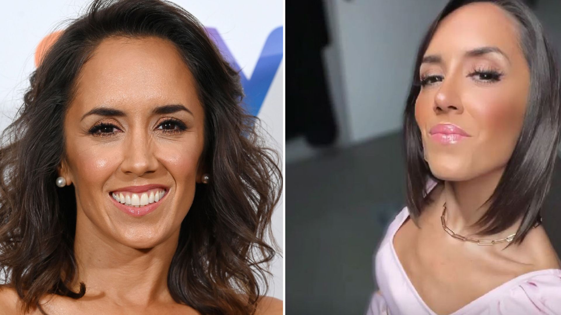 Janette Manrara looks phenomenal in tiny pink crop top in behind-the