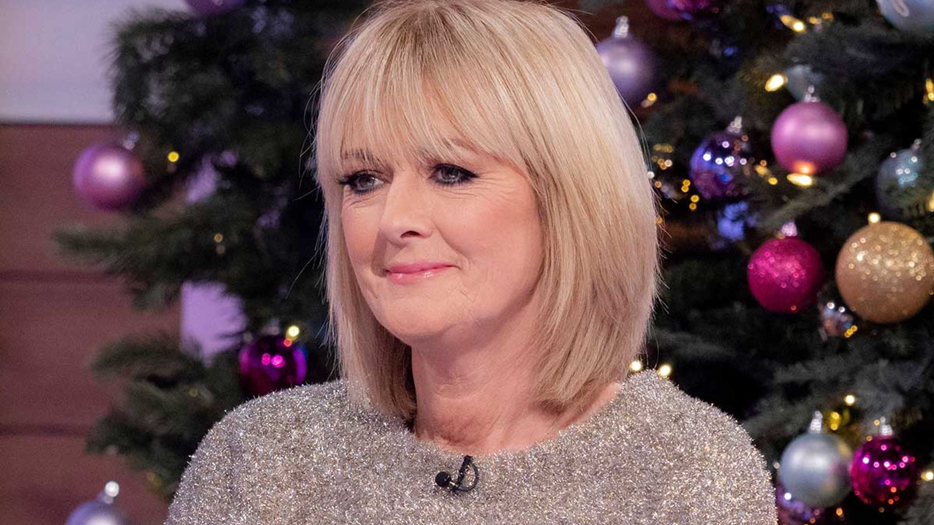 Loose Women S Jane Moore Has Fans Swooning Over Her Festive Tinsel