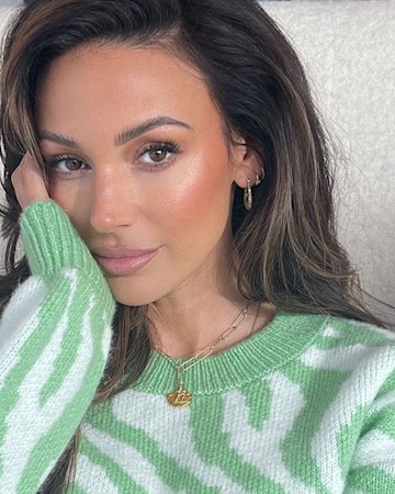 Michelle Keegan's fan favourite green jumper is finally here - and it's ...