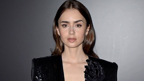 Lily Collins dazzles in latest selfies taken from inside the bathroom