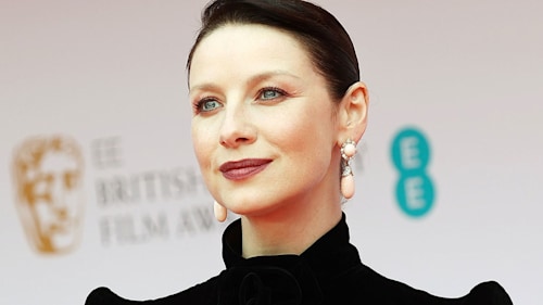 Caitriona Balfe looks beautiful in showstopping dress at the BAFTAs