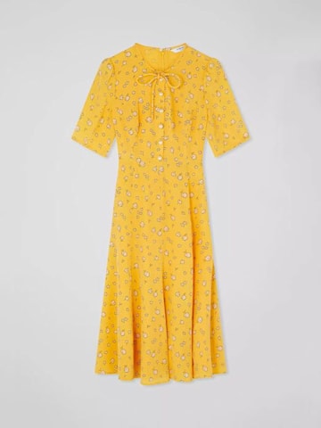 Holly Willoughby brings the sunshine in elegant fitted tea dress - and ...