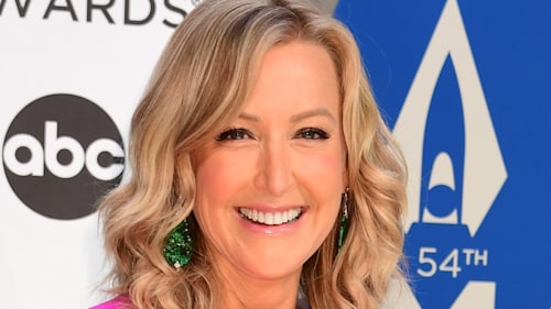 GMA's Lara Spencer is pretty in pink for CMA Awards throwback