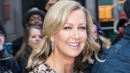 Lara Spencer poses in a mini-dress for whimsical waterside photograph