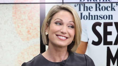 Amy Robach teased by GMA co-stars over striking bridal appearance