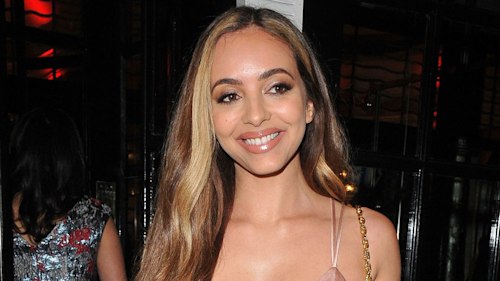 Little Mix's Jade Thirlwall stuns in high-waisted leather trousers
