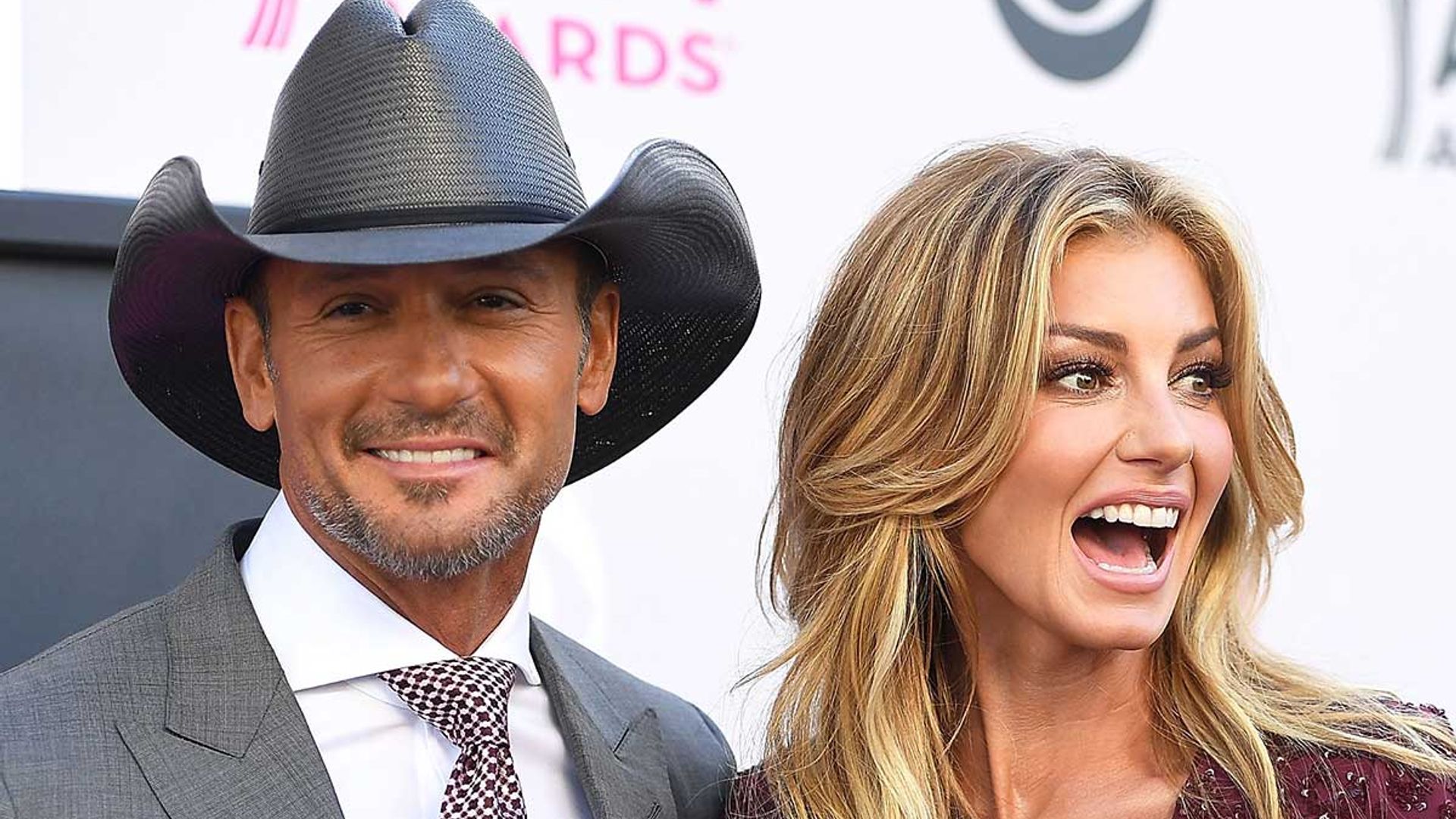 Faith Hill stuns in see-through lace after Tim McGraw's shock marriage ...