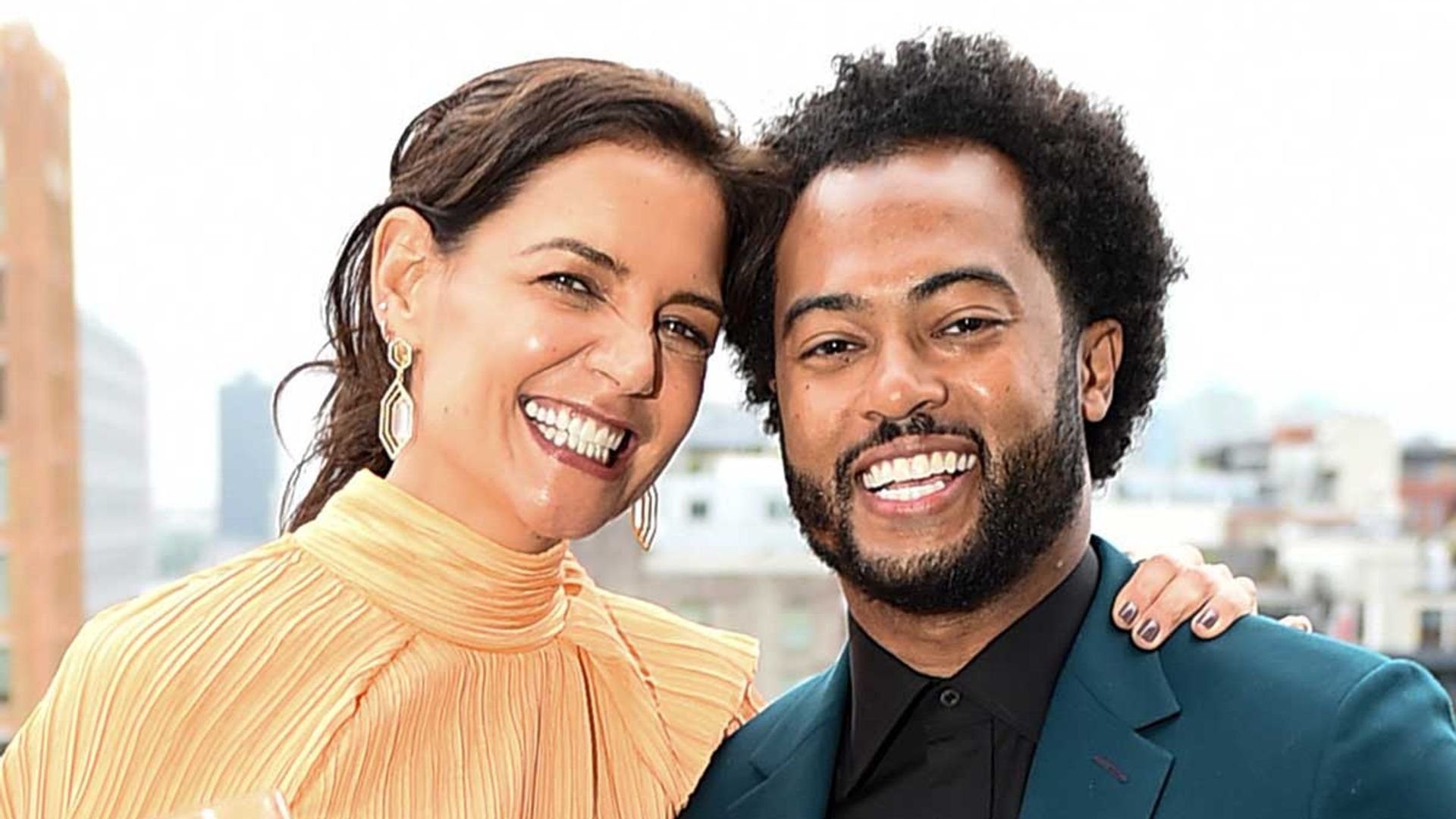 Katie Holmes is radiant in red carpet debut with new boyfriend – wait