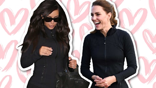 Kim Kardashian & Kate Middleton BOTH love this Lululemon workout jacket - and it's on sale