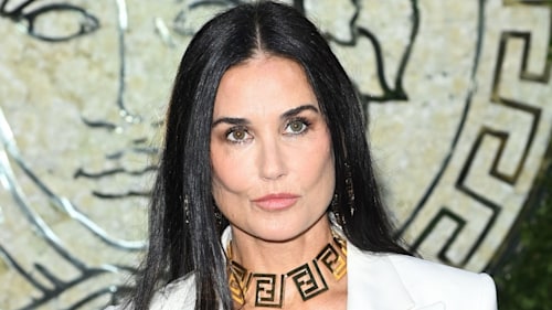 Demi Moore unveils new collaboration as she poses poolside in a bikini