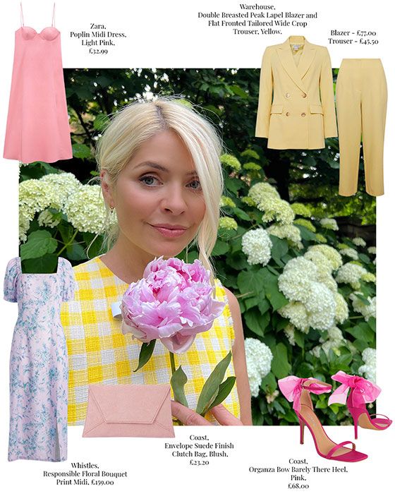 holly willoughby zara floral dress