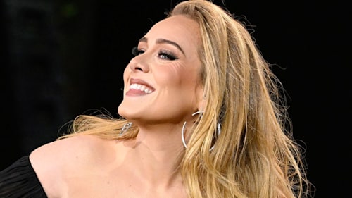 Adele turns heads in one seriously bold co-ord - and a stack of unreal jewels