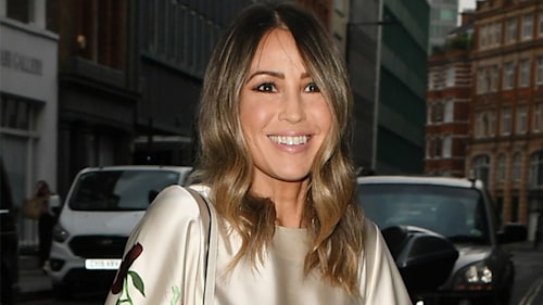 Rachel Stevens turns up the glamour in silky dress after shock marriage split