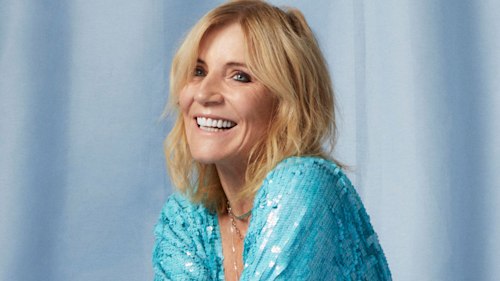 EastEnders star Michelle Collins dazzles in sequins for a very good cause
