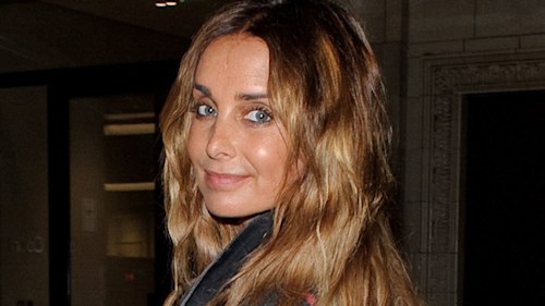 Louise Redknapp wears silky £942 mini dress for special photo