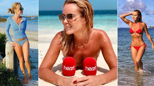 10 times Amanda Holden proved she's the queen of swimwear