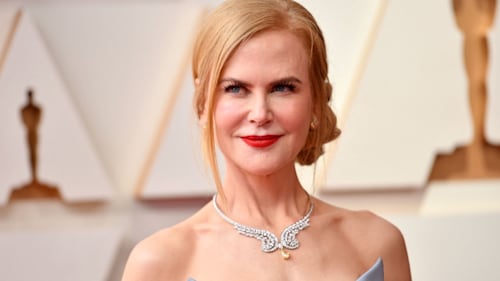 Nicole Kidman makes special appearance in sleek white suit