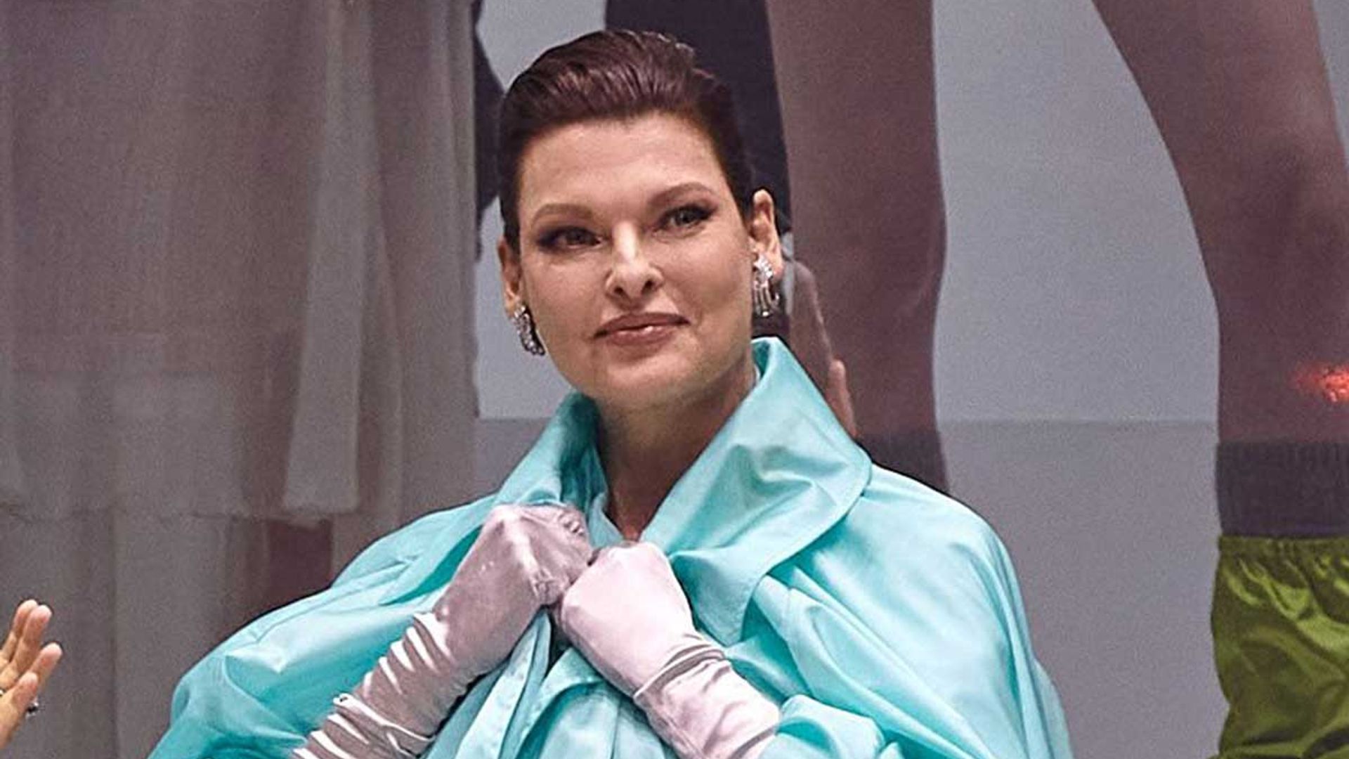 Linda Evangelista makes sensational runway go back after being left ‘brutally disfigured’ – very best pictures